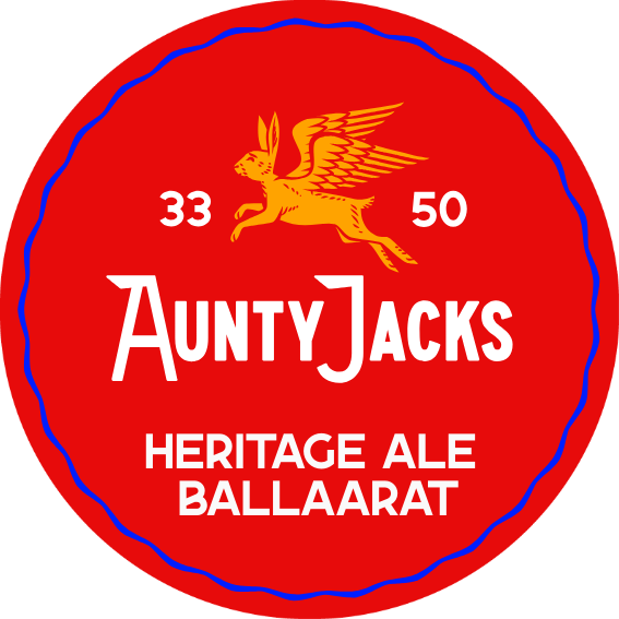 Aunty Jacks Heritage Ale Label